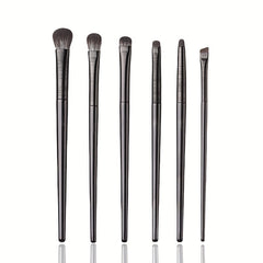 6pcs Soft Synthetic Eye Makeup Brushes Set for Eyeshadow Blending