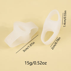 Silicone Toe Separators for Overlapping Toes