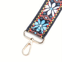 Boho Style Adjustable Bag Strap Print Replacement Belt Purse Shoulder Strap