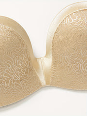 Lace Push Up Bra with Removable Strap