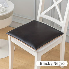 Leather Stool Cushion Waterproof Soft Resilient Thickened Melt-blown Interlayer
