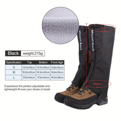 Leg Sleeves Hiking Snow Shoe Cover Waterproof Gaiters