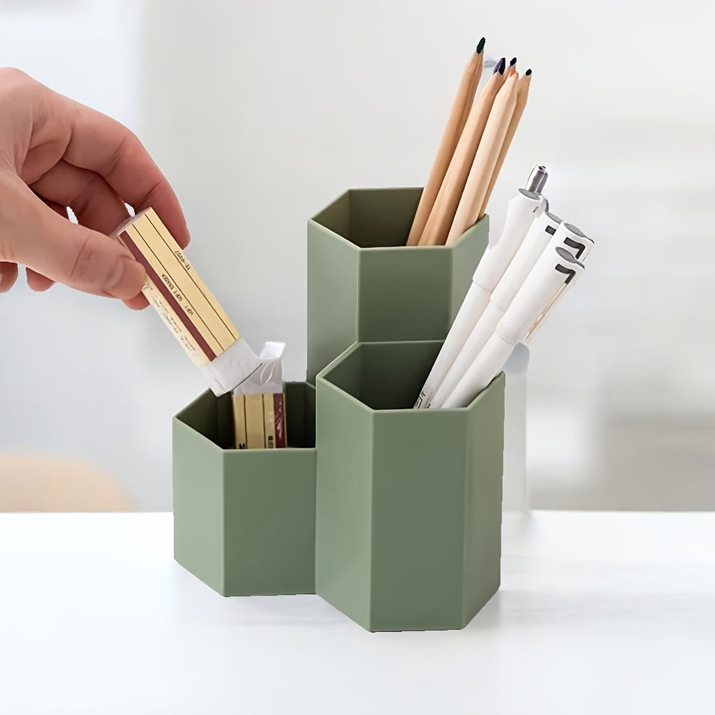 Functional Pen Holder Desk Organizer