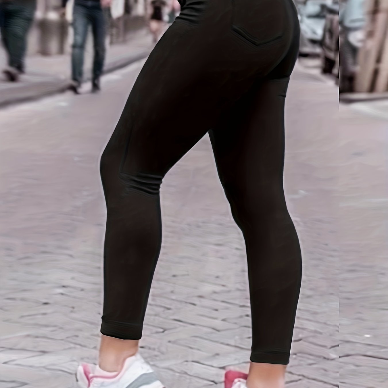 High Waist Skinny Jeans Slim Fit Slight Stretch Denim Pants
