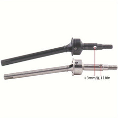 3mm Extended CVD Front Rear Axle Shafts 1 18 Axles Replacement