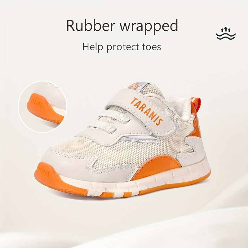 TARANIS Baby Girls Mesh Sneakers Breathable Non-slip Walking Shoes