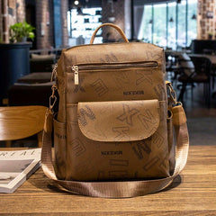British Style Backpack Large Capacity Schoolbag for Travel