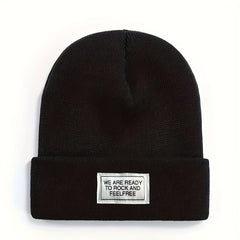 Fashionable Casual Warm Knitted Hat for Autumn and Winter