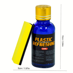 30ML Car Plastic Leather Repair Agent Cleaning Sponge