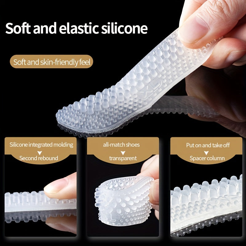 Silicone Heel Stickers Heels Grips Anti Slip Heel Cushions Non Slip Inserts Pads