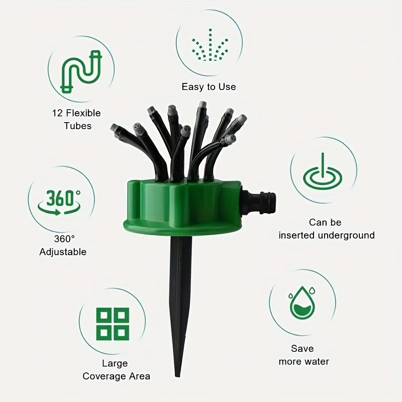 360 Degree Garden Automatic Sprinkler Watering Sprinkler