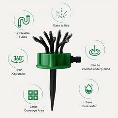 360 Degree Garden Automatic Sprinkler Watering Sprinkler