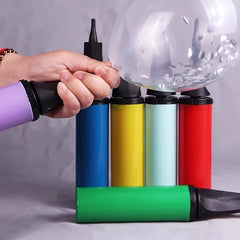 Portable Hand Push Inflator Mini Balloon Toy Inflator U-shaped Pillow Pump