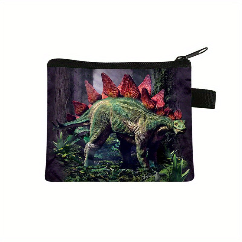 Dinosaur Coin Purse Cartoon Animal Mini Storage Bag Boys Birthday Gift