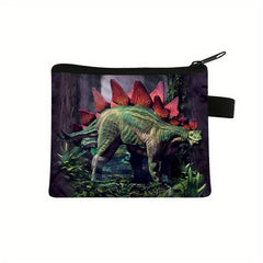 Dinosaur Coin Purse Cartoon Animal Mini Storage Bag Boys Birthday Gift