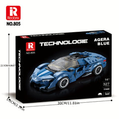 Reobrix 805 Racing Car Building Block Toy Set