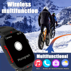 ZACHARYER Unisex Sport Smart Watch Wireless Call Music Control Pedometer