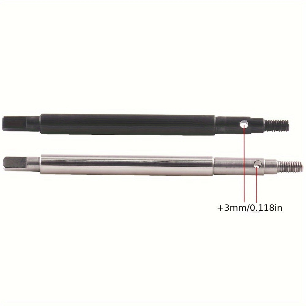 3mm Extended CVD Front Rear Axle Shafts 1 18 Axles Replacement
