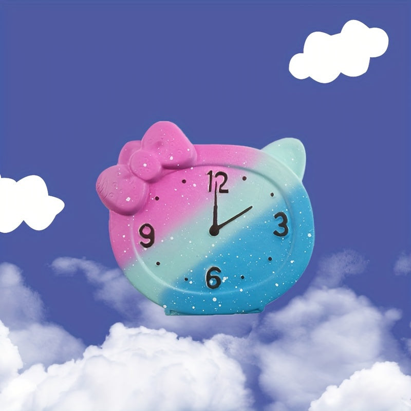Squishy Alarm Clock Toy Slow Rebound Stress Relief Fun Novelty Gift