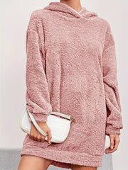 Long Sleeve Hoodie Lounge Dress