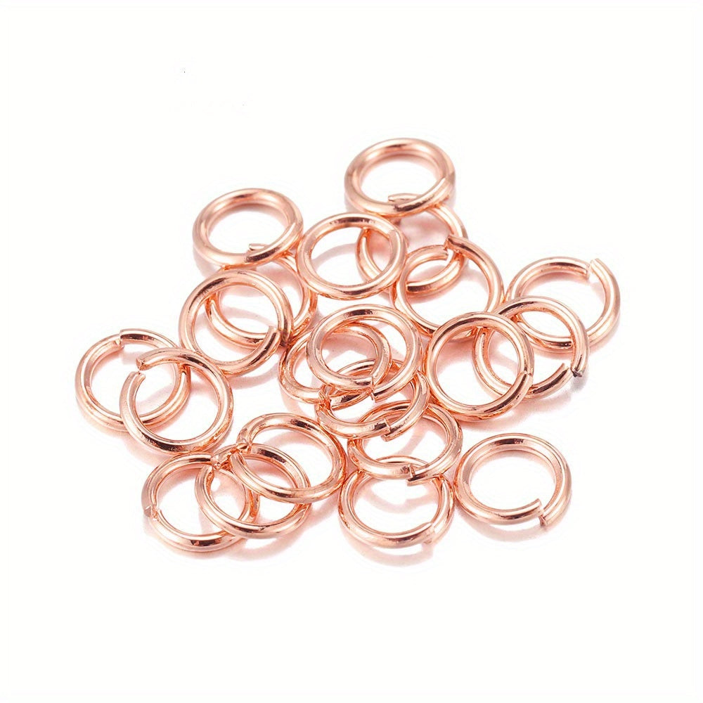 100pcs O Shaped Ring Single Iron Ring C Ring 4-12mm DIY Jewelry Accessories