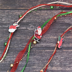 5M Christmas Ribbon Tree Decoration DIY Navidad Party Favors