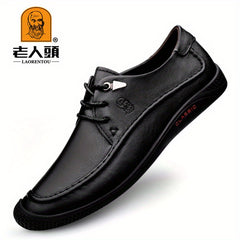 Men's Casual Derby Shoes Lace up Front