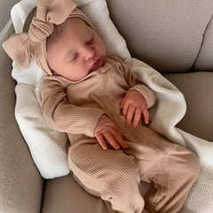 Handcrafted 48 Lifelike Youngsters Doll with Hand Painted Hair