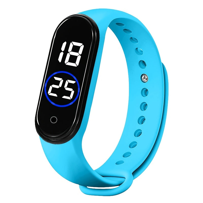 Digital LED Touch Bracelet Watch for Men Women Students Gift