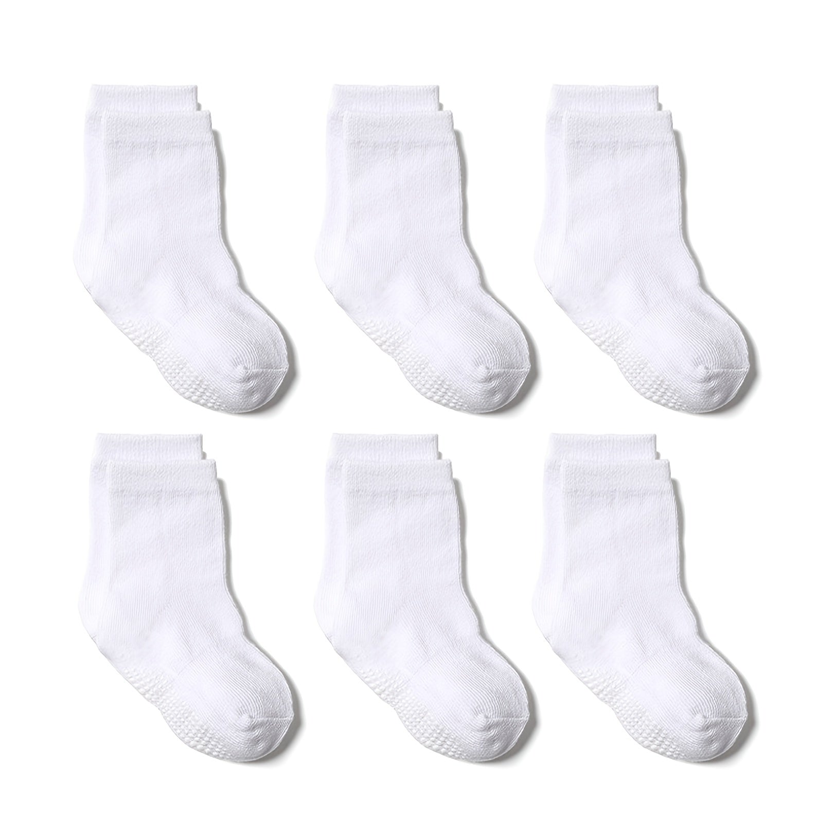 6 Pairs Non Slip Warm Ankle Socks for Baby Toddler