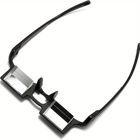Lazy Prism Glasses for Lying in Bed - Watch TV & Smartphone at 90u00b0 Angle