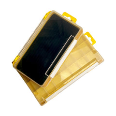 Yellow Grid Storage Box Tool Box Plastic Household Screw Box