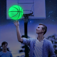 Glow Mini Basketball for Night Training Game