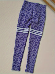 Leopard Print Seamless Yoga Pants High Waist