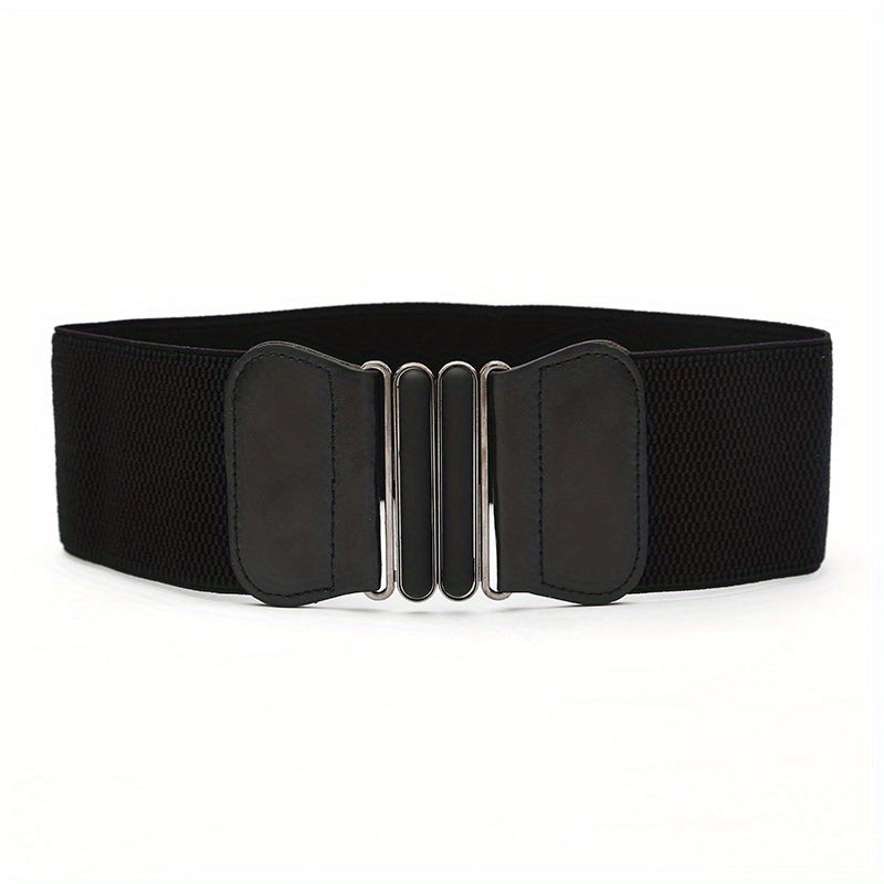Elastic Wide Waist Seal Feel Paint Waist Belt
