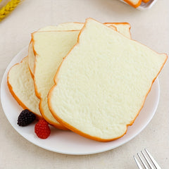 Simulated Toast Slice Bread Model for Home Decoration