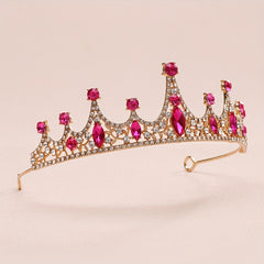 Baroque Crystal Wedding Crown Hair Accessories for Women