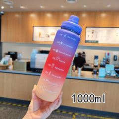 Gradient Sports Water Bottle Large Capacity Handle for Outdoor Travel