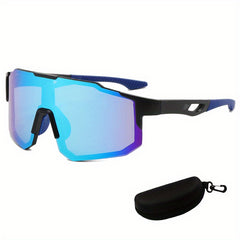 Men's Gradient Sports Sunglasses UV Protection Iron Frame Eyewear