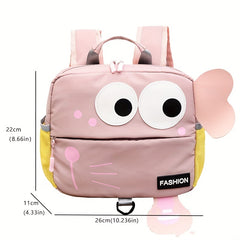 Kid's Animal Backpack w/ Traction Rope Nylon/Polyester Outdoor Travel Bag