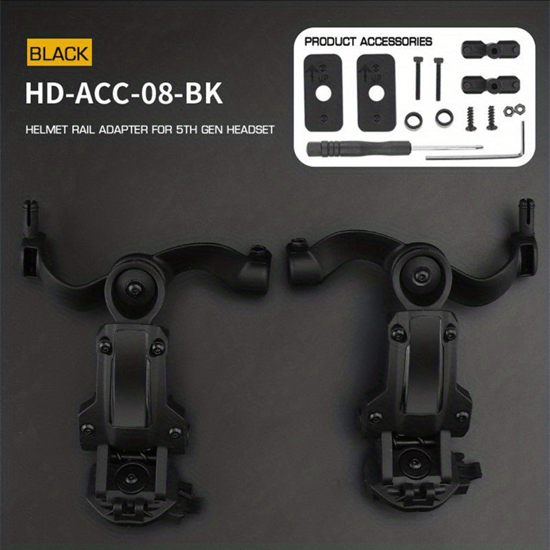 Tactical Noise Cancelling Helmet Rail Adapter