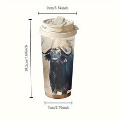 18 oz Stainless Steel Insulated Tumbler Leak Proof Travel Cup