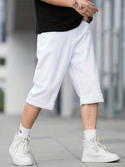 Men's Classic Cuffed Denim Shorts