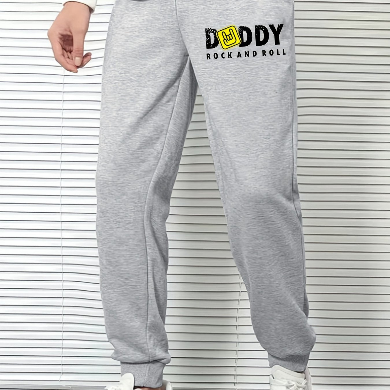 Rock And Roll Men's Drawstring Jogging Trousers