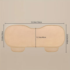 1pc Summer Ice Silk Car Seat Covers Non-slip Breathable Car Seat Mat