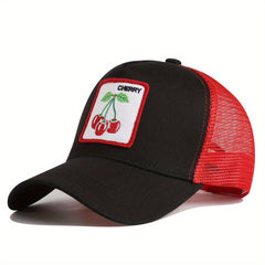 Truck Mesh Hat Farm Fruit Baseball Cap For Men Women Sports Cap
