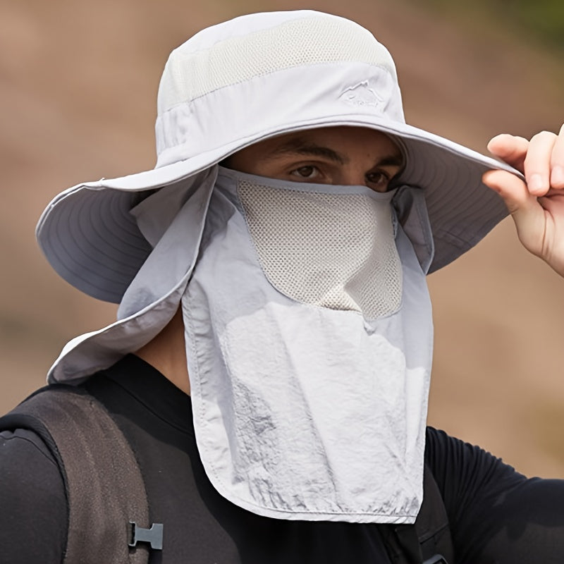 Quick Drying Sun Hat for Fishing and Outdoor Activities Breathable Cap