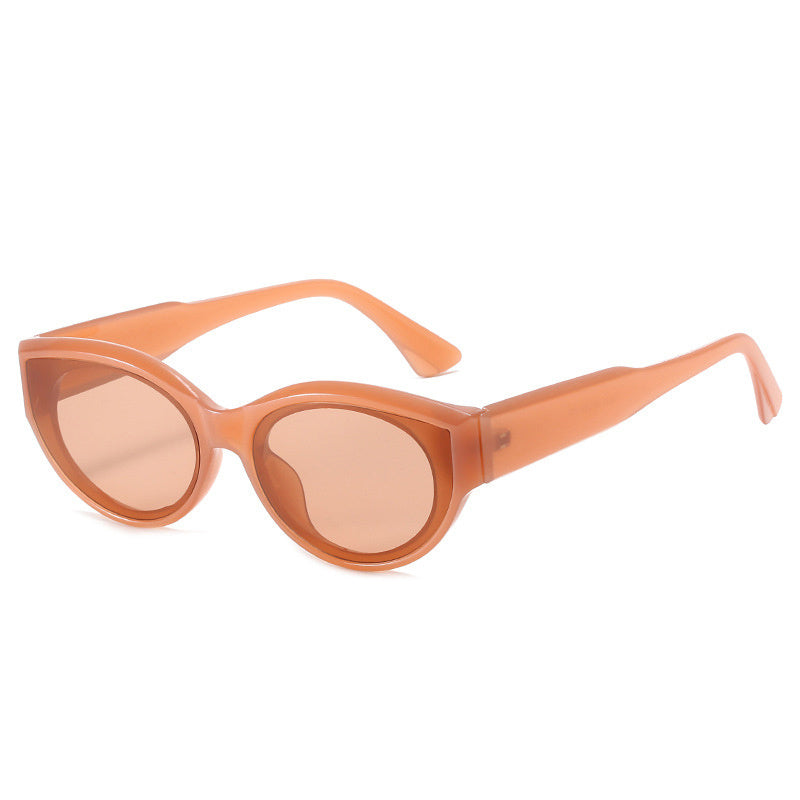 Cat Eye Sunglasses Oval Small Frame Glasses