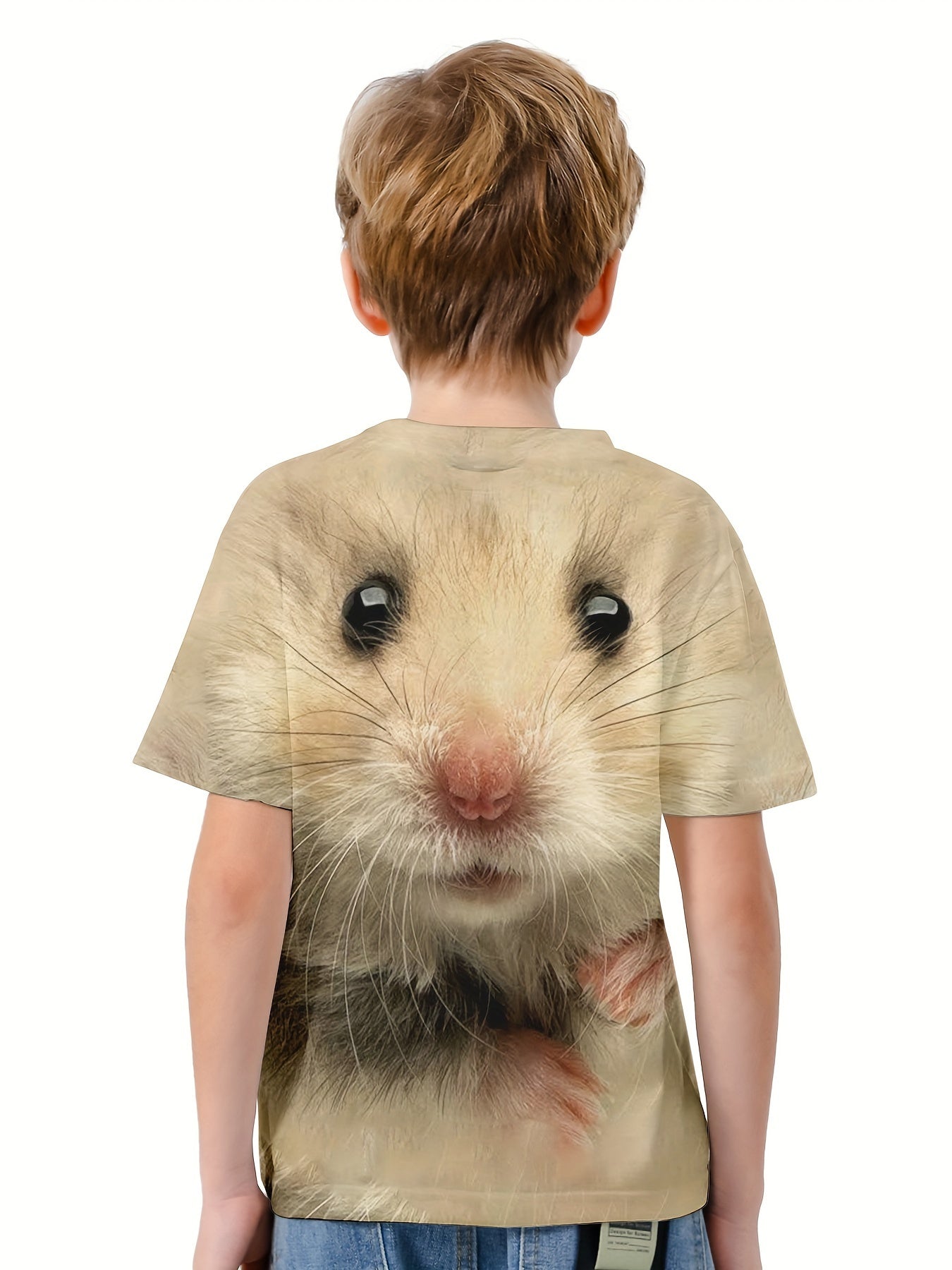 Boys' Hamster Graphic T Shirt 3D Print Tee for Summer