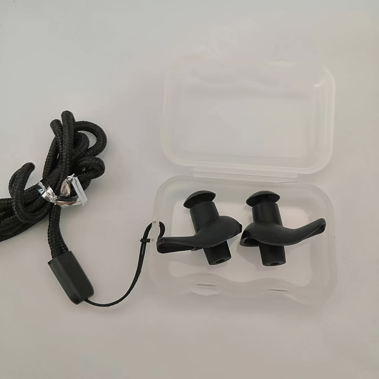 Reusable Earplugs for Swimming Diving Surfing with Storage Box